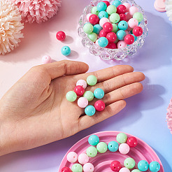 Непрозрачные акриловые бусины&nbsp;OACR-TAC0014-06F