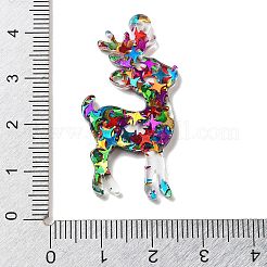 Акриловые подвески на рождественскую тематику&nbsp;FIND-M035-04A