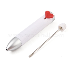 Шариковая ручка в форме сердца из пластика&nbsp;LS-AJEW-P126-B02