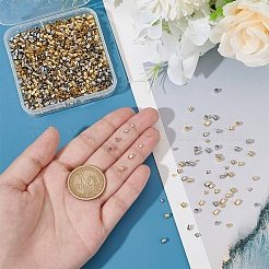 2400 шт. 8-х стилевые латунные бусины-столбики&nbsp;KK-UN0003-74