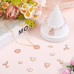 Подвески из эмали и сплава&nbsp;ENAM-SC0005-80