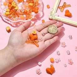 Акриловые бусины смешанного стиля&nbsp;MACR-CJ0001-85