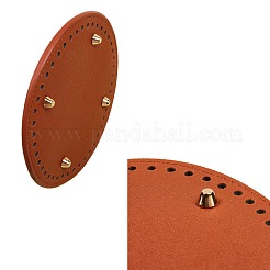 2 шт. 2 цвета искусственная кожа вязание крючком сумки для ногтей дно формирователь подушечки&nbsp;DIY-SZ0001-83A