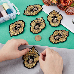 6 шт. тканевых заплаток для одежды&nbsp;PATC-GA0001-91