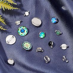 Фурнитура для броши из нержавеющей стали 304&nbsp;STAS-F191-04P-8mm