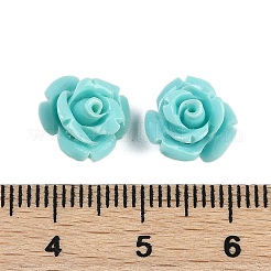 Резные бусины из синтетического коралла&nbsp;CORA-M001-07K