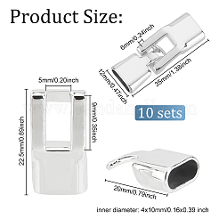 10 комплект застежек-защелок из сплава&nbsp;FIND-OC0002-62