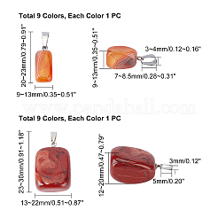 Природные смешанные подвески драгоценных камней G-PH0001-07