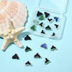 20шт 5 цвета стеклянные бусины&nbsp;GLAA-FS0002-51