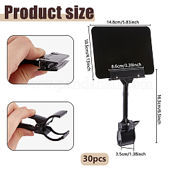 Прямоугольные пластиковые держатели для полок&nbsp;FIND-WH0817-094