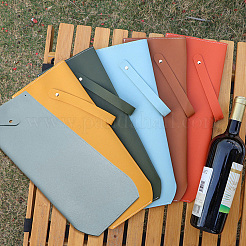 Сумка для бутылки вина из искусственной кожи&nbsp;AJEW-WH20033-062A