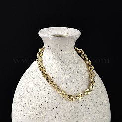 Браслеты-цепочки из нержавеющей стали 304 в виде кофейных зерен для женщин и мужчин&nbsp;BJEW-F488-01G-01