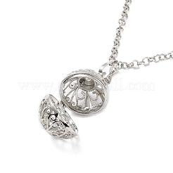 Латунь подвесные ожерелья&nbsp;NJEW-P299-A07-P