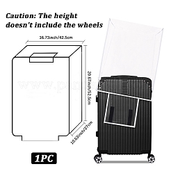 Прозрачный чехол для багажа из ПВХ&nbsp;AJEW-WH20080-52P