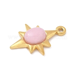 Природного розового кварца подвески&nbsp;LS-STAS-R162-05G-02