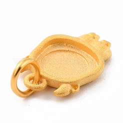 Сеттинги Серебряный кулон кабошон 925 стерлингов&nbsp;STER-I020-01B-G