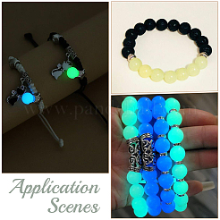 100 шт. нити синтетических светящихся камней&nbsp;G-SP0001-44B