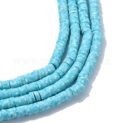 7 нить 2 вида бусин ручной работы из полимерной глины&nbsp;CLAY-CJ0001-82