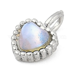 Латунные микропаве прозрачные кубические циркониевые подвески&nbsp;KK-G522-52P