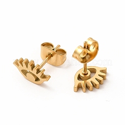 Серьги-гвоздики из нержавеющей стали 304 для женщин в стиле хеллоуин&nbsp;LS-EJEW-B019-02G