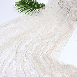 Полиэстеровая кружевная ткань с паутиной&nbsp;DIY-WH20049-44C