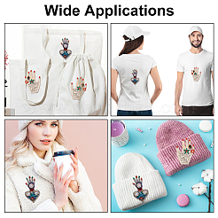 Заплатки для одежды из нетканого фетра в форме руки&nbsp;PATC-BC0001-08