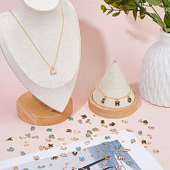 4 пакетик 4-х цветных эмалевых подвесок из сплава&nbsp;ENAM-HS0001-10