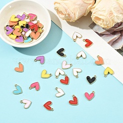 Подвески из эмали из сплава 50 шт.&nbsp;ENAM-YW0006-37