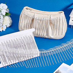 2 ярд полиэфирной кружевной ленты с кисточками&nbsp;OCOR-PH0006-48A