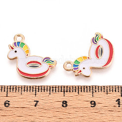 Подвески из сплава и эмали на пляжную тематику&nbsp;ENAM-T022-33G