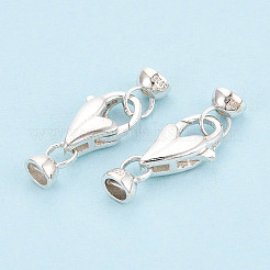 925 стерлингового серебра застежкой омар коготь&nbsp;STER-T008-75S