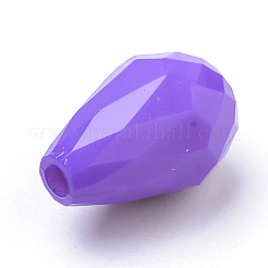 Непрозрачные акриловые бусины&nbsp;SACR-Q190-35