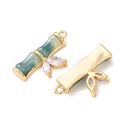 Латунные микро проложить кубического циркония подвески&nbsp;KK-A284-09G