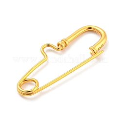 925 фурнитура для броши из стерлингового серебра&nbsp;STER-F054-01G