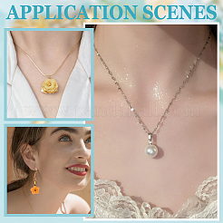 120 шт. 4 стиля тибетского стиля сплава клеящиеся плоские дужки&nbsp;FIND-HY0004-74