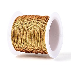 20 м двухслойная круглая металлизированная нить из пэт-материала&nbsp;MCOR-T003-05A