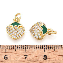 Латунные микро проложить кубического циркония подвески&nbsp;KK-N265-13G