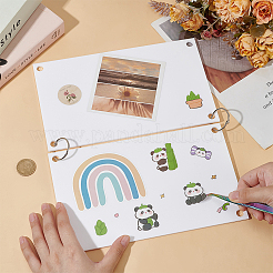 2шт акриловый держатель для наклеек&nbsp;ODIS-BC0001-18A