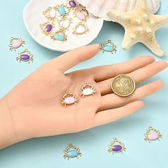 10 шт. Подвески из сплава с эмалью&nbsp;ENAM-YW0006-36