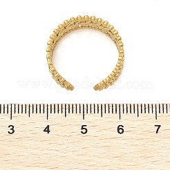 Открытые манжеты из нержавеющей стали 304 для женщин&nbsp;LS-RJEW-Q006-03A-G