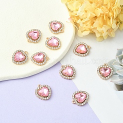 Подвески сплава Rhinestone&nbsp;ALRI-YW0001-01C