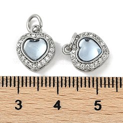 Латунные микро проложить кубического циркония подвески&nbsp;KK-P283-03P