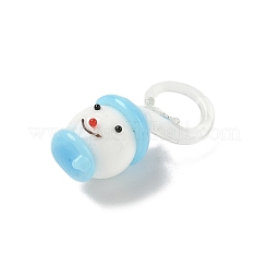 Рождество ручной работы Lampwork подвески&nbsp;LS-LAMP-L081-01C