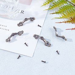 Цветок деревянный ящик тянуть ручки&nbsp;IFIN-CA0001-04AB