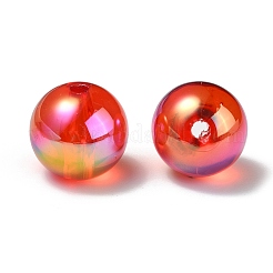 УФ-покрытие прозрачные радужные переливающиеся акриловые бусины&nbsp;TACR-D010-07F