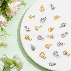 20шт 10 стильные латунные подвески&nbsp;KK-DC0001-08