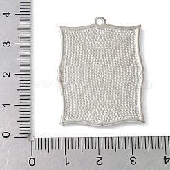 Латунные подвески из латуни с кабошонами&nbsp;LS-KK-V005-02P-04