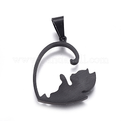 Подвески в виде котят из нержавеющей стали 304&nbsp;STAS-G195-09P