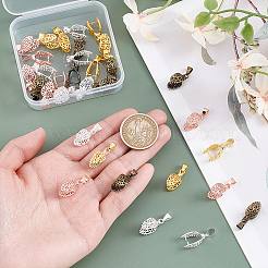 32 шт. 4-х цветные латунные скобы для ледоруба&nbsp;KK-PH0011-31