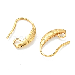 Латунные крючки для сережек&nbsp;KK-H532-26G